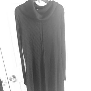 Midi flare sweater dress